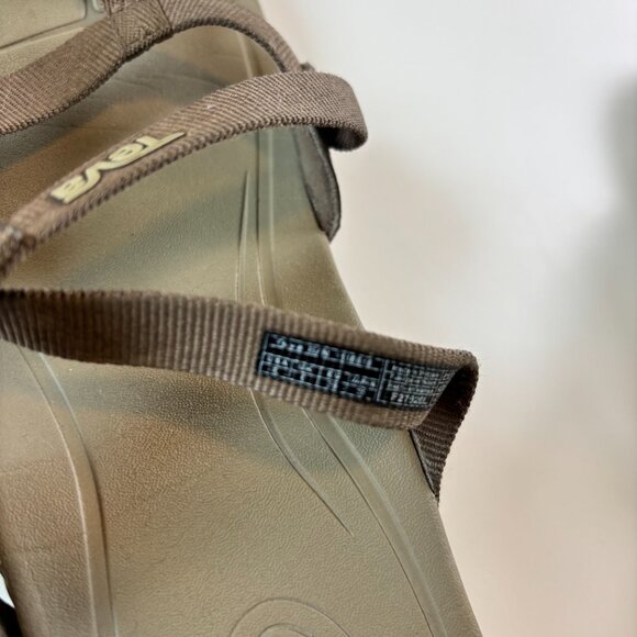 Teva Voya Infinity Brown Sandals Women’s 8 Adjustable Strappy Slides READ - Picture 6 of 8